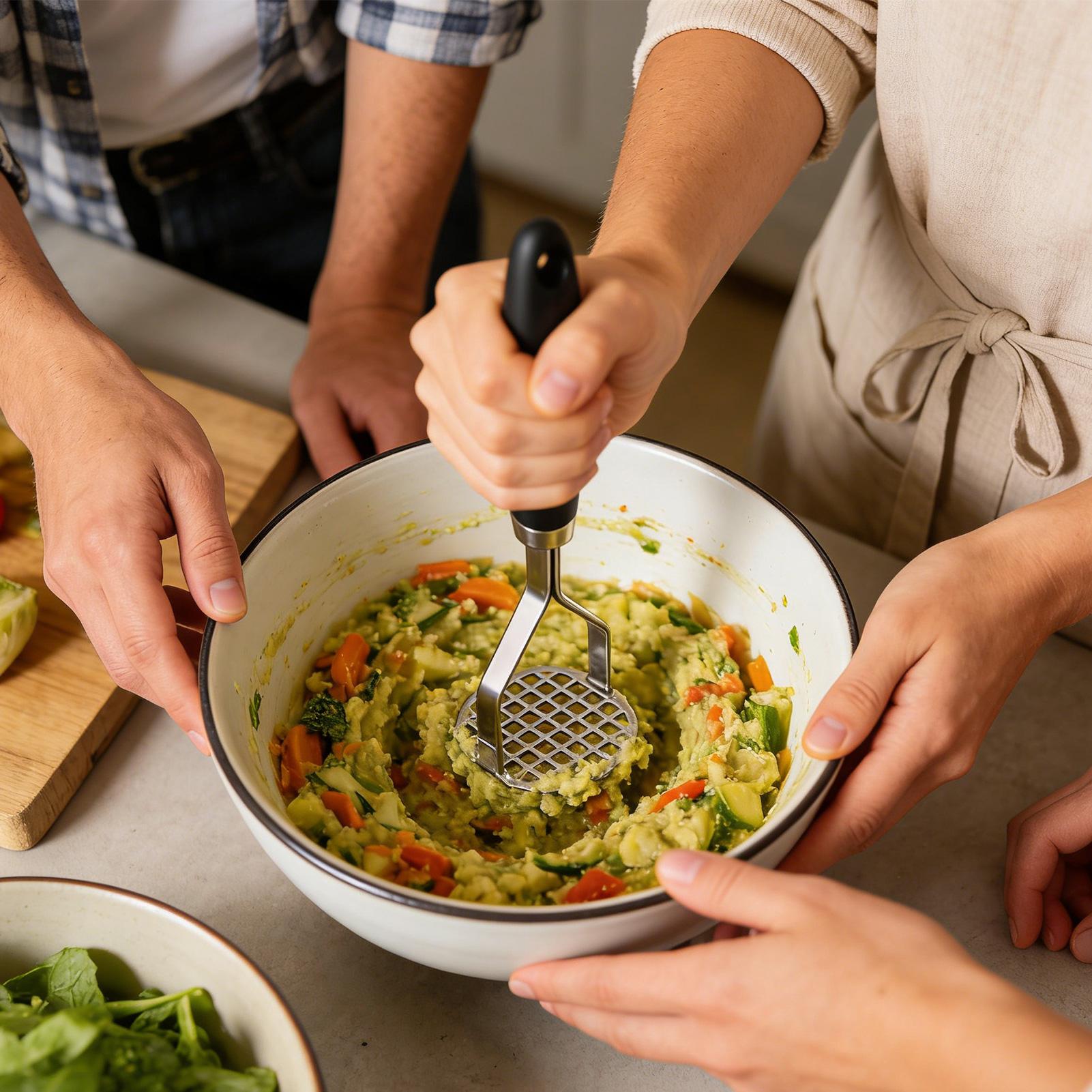Potato Ricer Manual Bean Ricer - Meal Prep Potatoes recension och pris