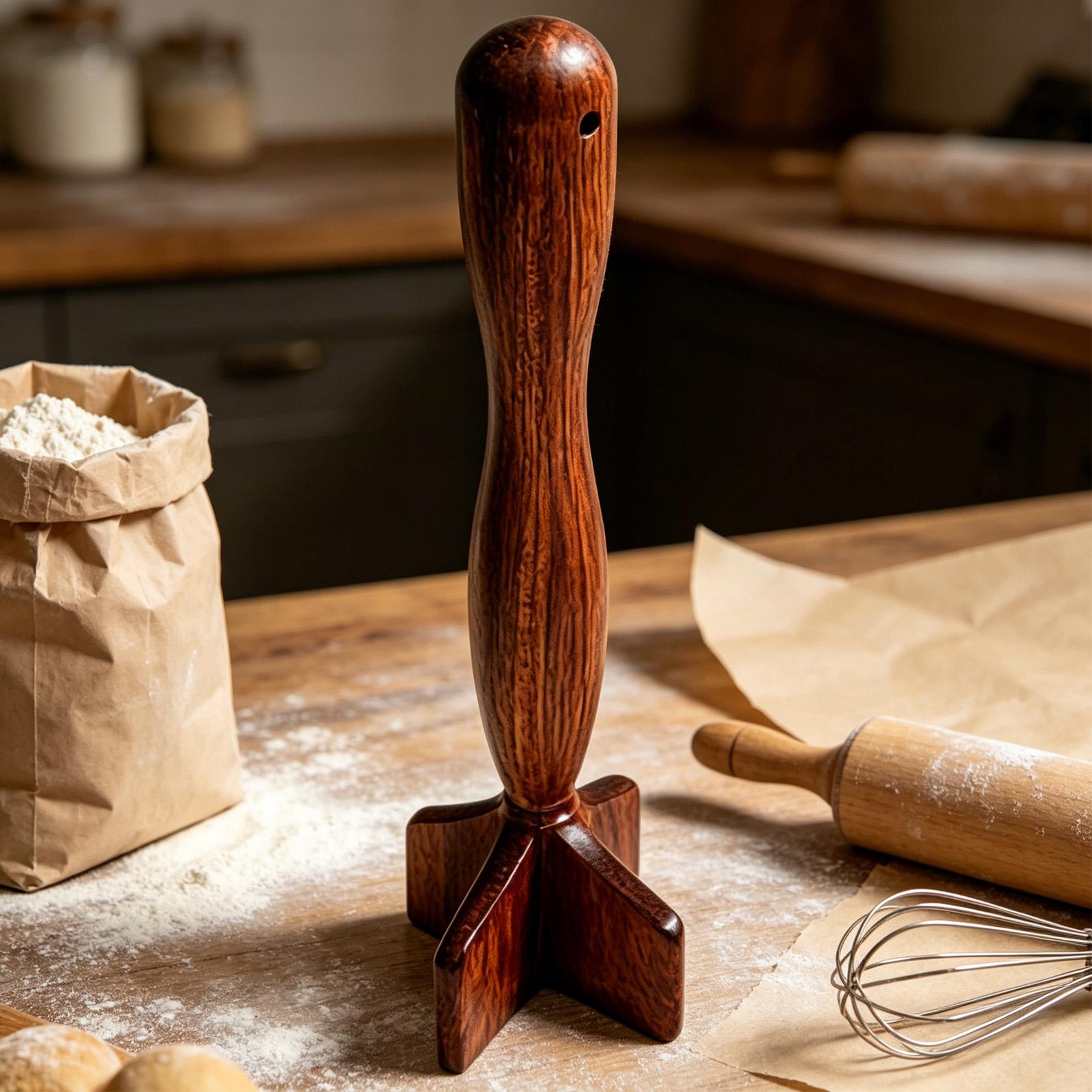 Wooden Meat Chopper Non-Scratc - Meal Prep Potatoes recension och pris