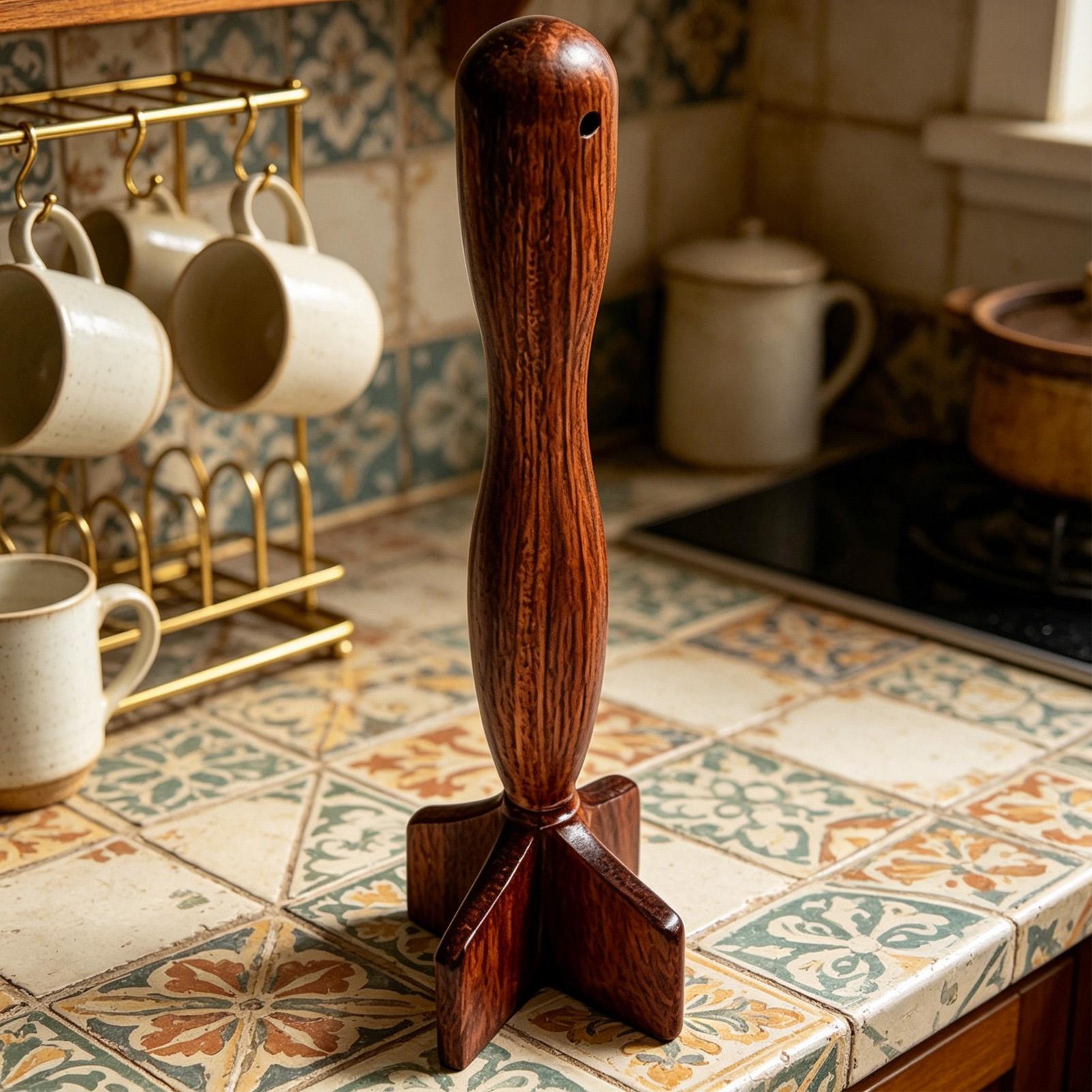 Wooden Meat Chopper Non-Scratc - Meal Prep Potatoes recension och pris