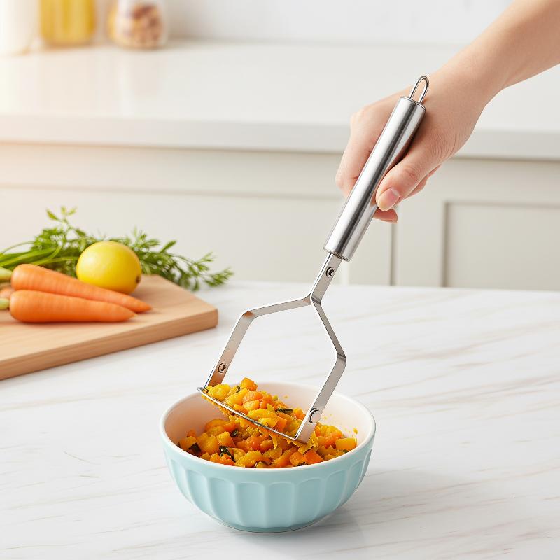@*Stainless Steel Potato Mashe - Meal Prep Potatoes recension och pris
