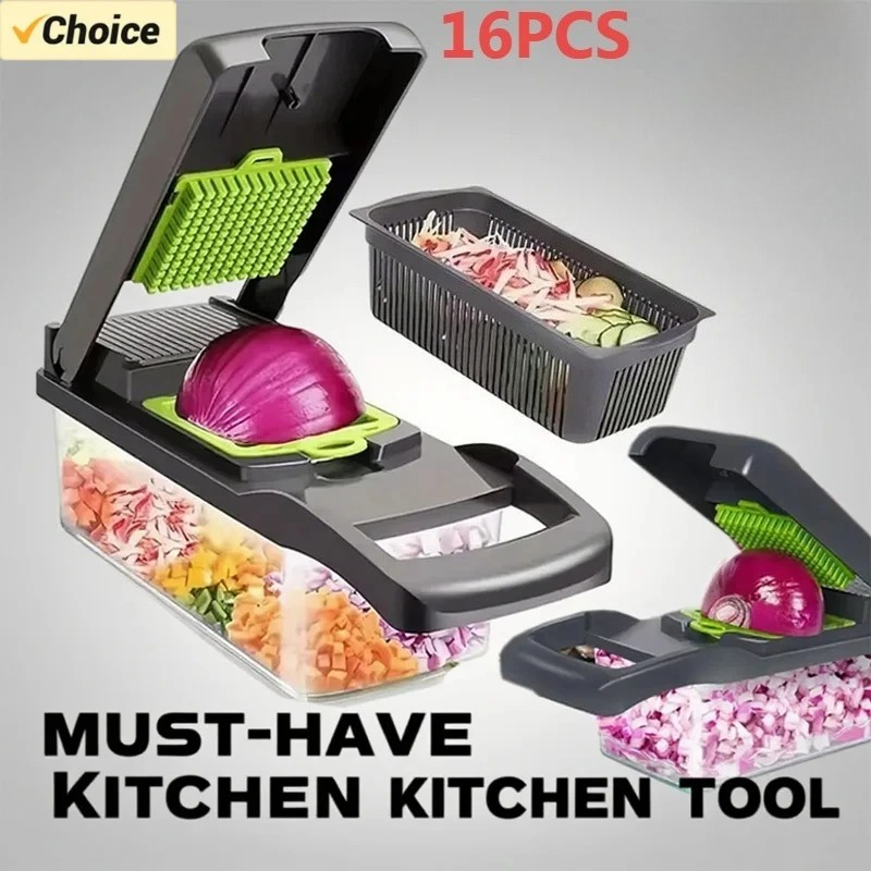 16pcs Fruit Vegetable Onion Ch - Meal Prep Potatoes recension och pris