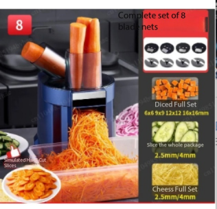 3-in-1 Auto Vegetable Chopper- - Meal Prep Zucchini recension och pris