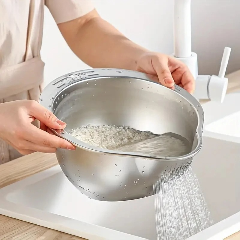 Rustproof Stainless Steel Rice - Meal Prep Pasta recension och pris
