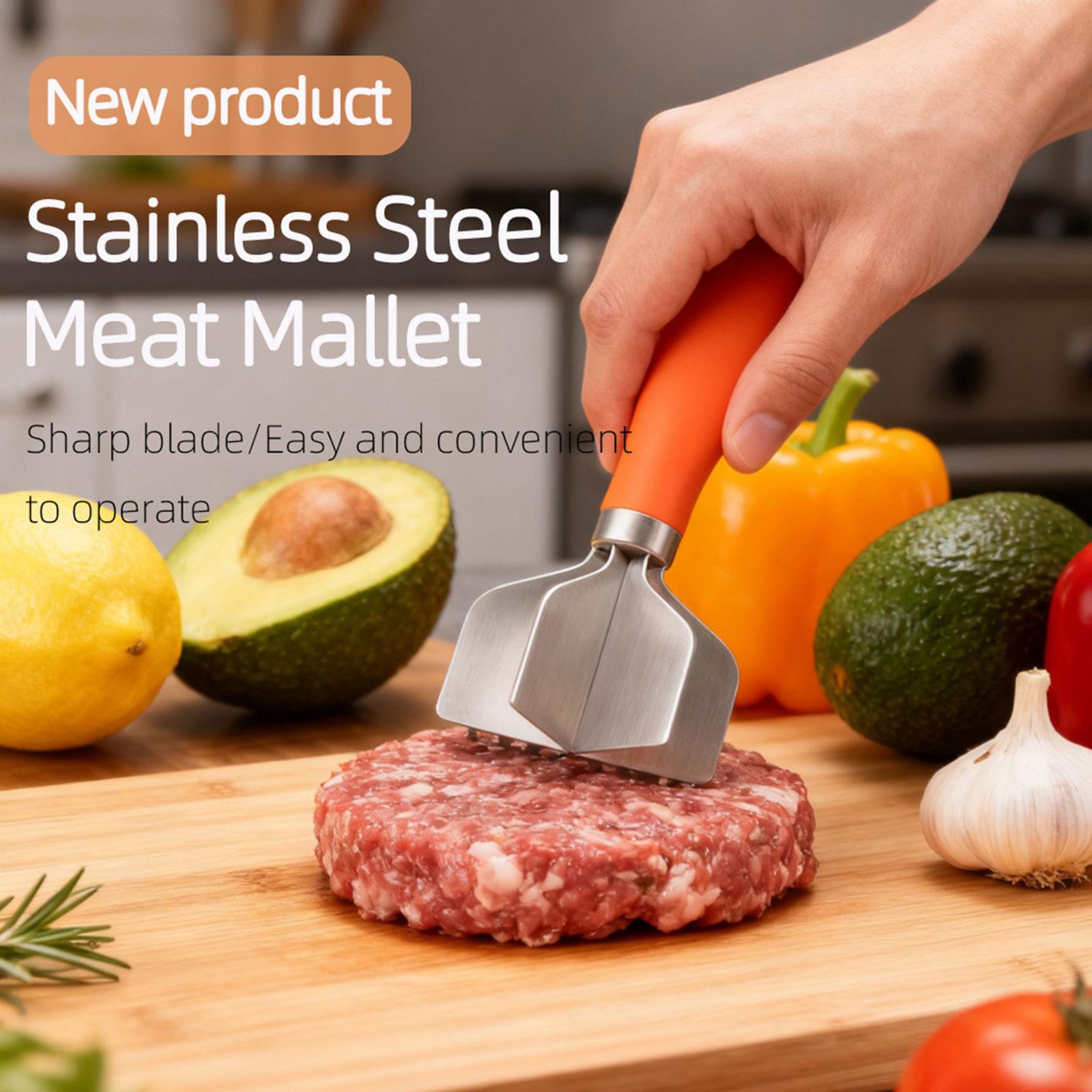 Meat Masher Heavy Duty Stainle - Meal Prep Potatoes recension och pris