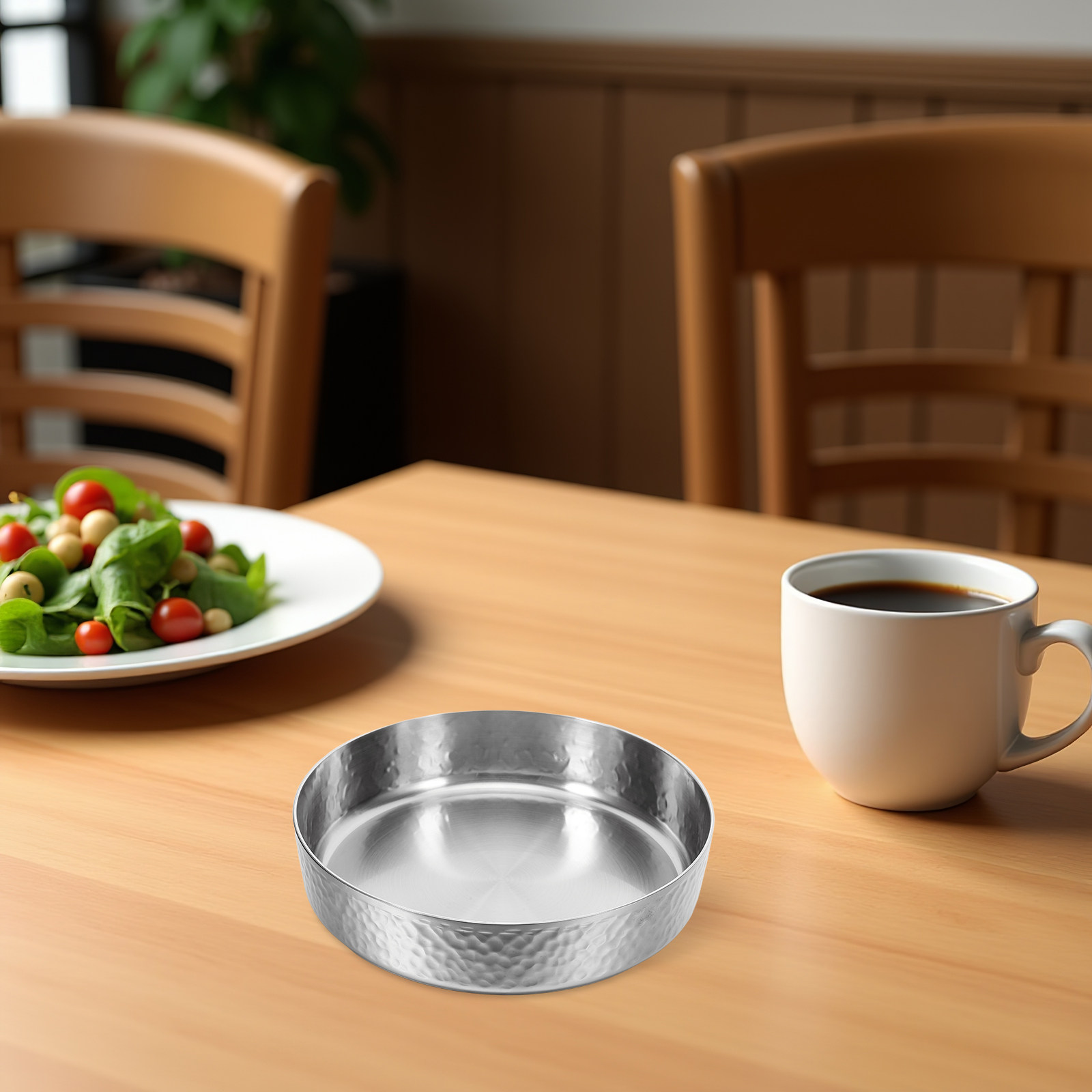 Stainless Steel Hammered Finis - Meal Prep Pasta recension och pris