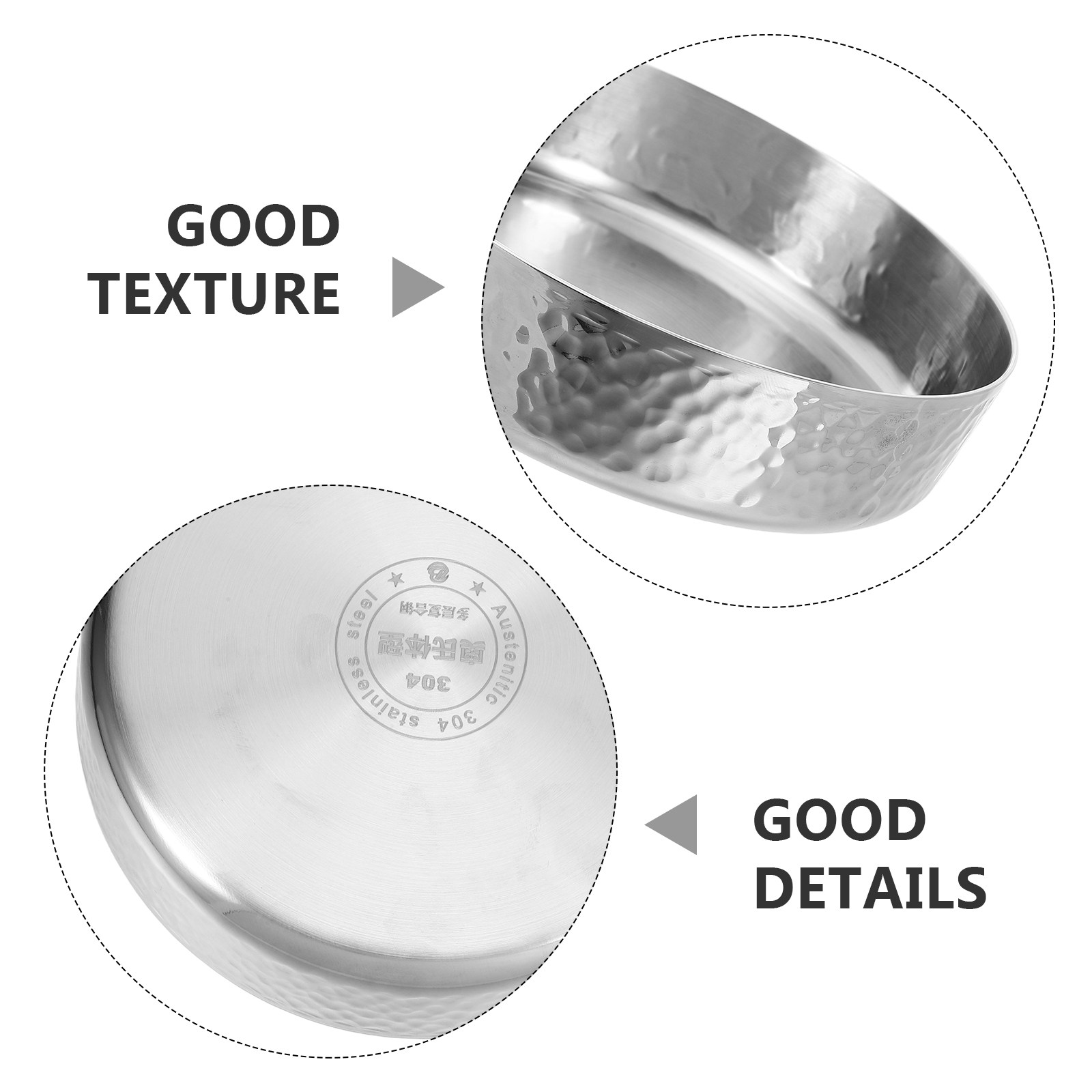 Stainless Steel Hammered Finis - Meal Prep Pasta recension och pris